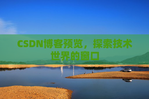 CSDN博客预览，探索技术世界的窗口